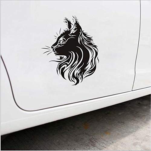 WARMBERL Calcomanías De Coche De Moda Coche Pegatinas De Cuerpo De Animales Mascota Gato Tótem Rascado Calcomanías De Cuerpo Completo Estilo De Coche Calcomanías