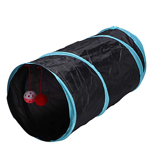 Weikeya Juguete de Túnel para Gatos, Maravilloso Y Cariñoso Juguete de Gato para Mascotas Juguete de Tubo de Gato para Mascotas Favorito Fuerte para Gato Mascota