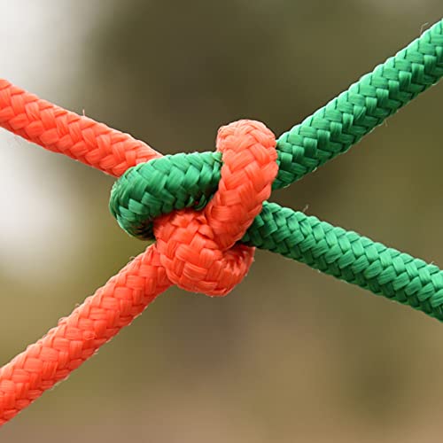WEIWEIMITE Red de protección de Nailon, Red de protección for niños de Colores for Exteriores, Red de Seguridad de construcción Multifuncional, Red anticaída Tejida for montañismo Red Gatos