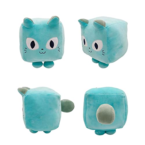 WFLWLHH 5.9in Big Games Cat Plush, Cute Cat Pet Simulator Animal Cat Plush, Cat Plushie, Pet Simulator Cat Plush, Kawaii Animal Cat Soft Stuffed Pillow para Niños Y Fanáticos.