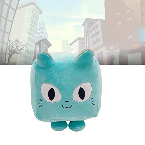 WFLWLHH 5.9in Big Games Cat Plush, Cute Cat Pet Simulator Animal Cat Plush, Cat Plushie, Pet Simulator Cat Plush, Kawaii Animal Cat Soft Stuffed Pillow para Niños Y Fanáticos.