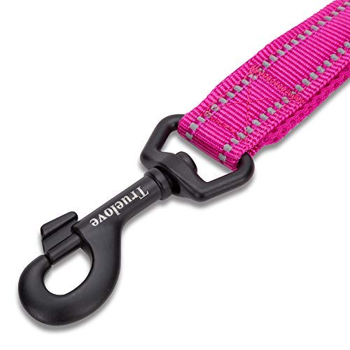 WINHYEPET True Love Correa para Perro Nylon Reflectante Mango cómodo Plomo Entrenamiento para Cachorros Cuerda para Caminar Control fácil, 110 cm de Longitud TLL2111