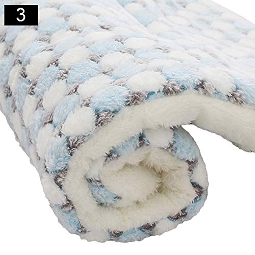 wirlsweal Pet Perro Cat Star Star Paws Mat Mat Soft Soft Fleece CUERTE CUERTE CUERTADO 3# 79x60cm