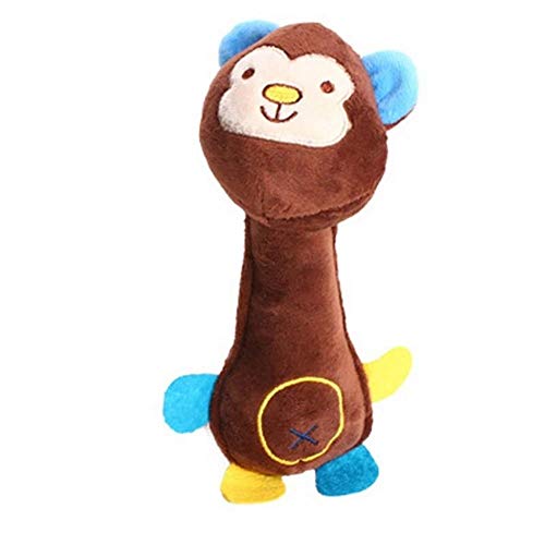 WOOAI Juguete para Perros Perros, Gatos, Felpa Squeak Sound Pet Puppy Chew Squeaker Squeaky Plush Sound Duck Pig & Elephant Toys New 7, Estilo 1,25CM