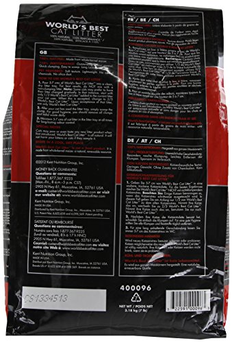 Worlds Best Cat Litter, Arena/Múltiples gatos, 3.18kg