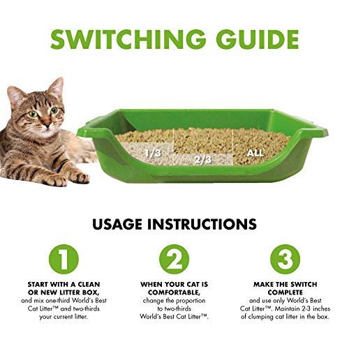 Worlds Best Cat Litter, Arena/Original, 3.18kg