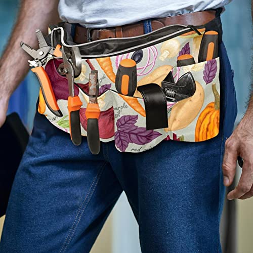 Wowakou Bolsa de entrenamiento para perros, calabaza, zanahoria, champiñón, cebolla, verduras, bolsa de entrenamiento para mascotas, juguetes de kibble, riñonera para cachorros, caminar, correr