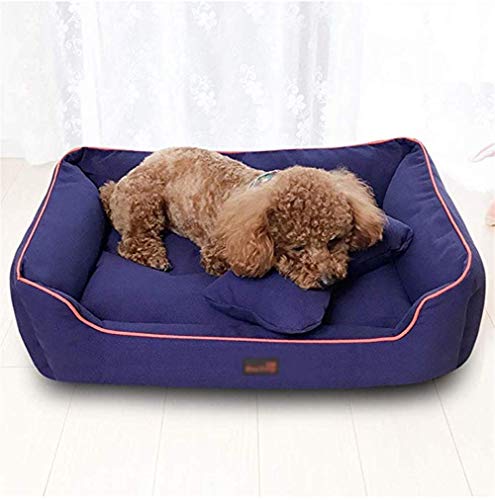 WSJF Cama del Animal Doméstico del Gato Arena For Gatos Cama No del Resbalón Inferior Mascota Perro Ocioso Cama Súper Blandos For Mascotas Sofá Cama De Gatos Auto Calentamiento Y Transpirable