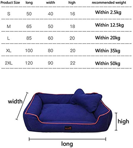WSJF Cama del Animal Doméstico del Gato Arena For Gatos Cama No del Resbalón Inferior Mascota Perro Ocioso Cama Súper Blandos For Mascotas Sofá Cama De Gatos Auto Calentamiento Y Transpirable