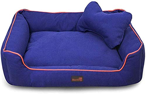 WSJF Cama del Animal Doméstico del Gato Arena For Gatos Cama No del Resbalón Inferior Mascota Perro Ocioso Cama Súper Blandos For Mascotas Sofá Cama De Gatos Auto Calentamiento Y Transpirable