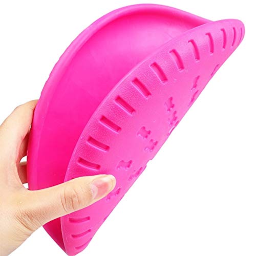 WSJF Dog Frisbee Disco De Perro De Juguete Juguete De Silicona Suave Mordida Resistente Platillo Volante del Perrito De Juguete Platillo Volante Suministros Perro Entrenamiento del Animal Doméstico