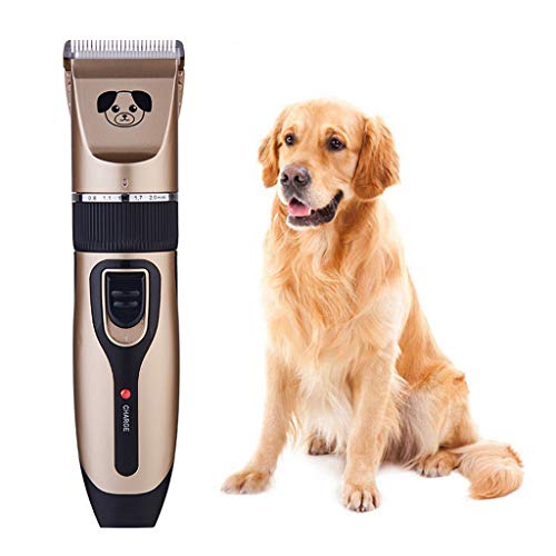 WT-DDJJK Cortadora eléctrica, cortadora de Pelo eléctrica Profesional para Mascotas, cortadora de Pelo para Perros, Equipo de peluquería para el Cuidado