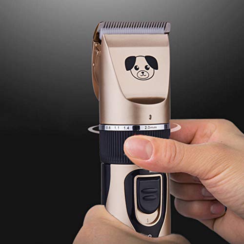 WT-DDJJK Cortadora eléctrica, cortadora de Pelo eléctrica Profesional para Mascotas, cortadora de Pelo para Perros, Equipo de peluquería para el Cuidado
