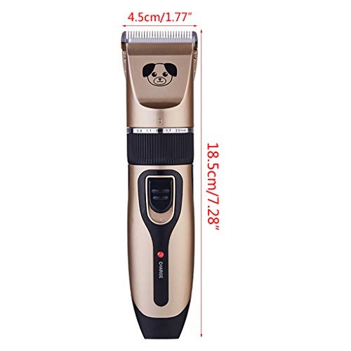 WT-DDJJK Cortadora eléctrica, cortadora de Pelo eléctrica Profesional para Mascotas, cortadora de Pelo para Perros, Equipo de peluquería para el Cuidado