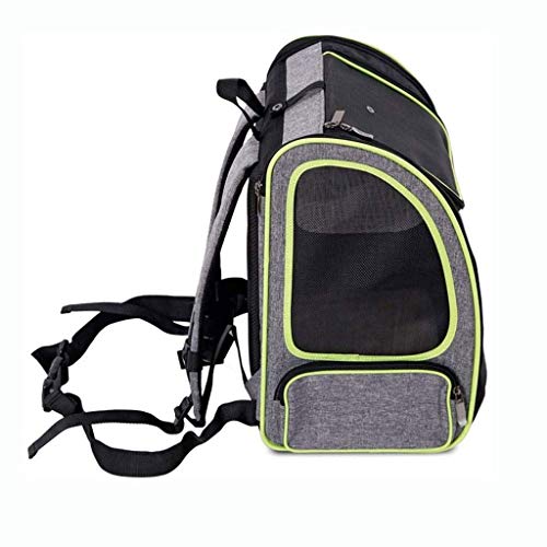 WYJJP Aprobado mascota pequeña mochila for mascotas for perros pequeños y gatos, aprobado por las aerolíneas, Diseñado for el viaje, el caminar y el uso al aire libre