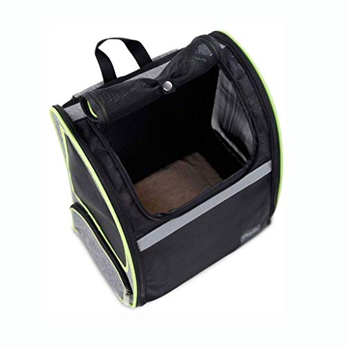WYJJP Aprobado mascota pequeña mochila for mascotas for perros pequeños y gatos, aprobado por las aerolíneas, Diseñado for el viaje, el caminar y el uso al aire libre