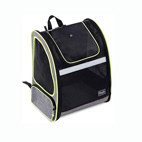 WYJJP Aprobado mascota pequeña mochila for mascotas for perros pequeños y gatos, aprobado por las aerolíneas, Diseñado for el viaje, el caminar y el uso al aire libre