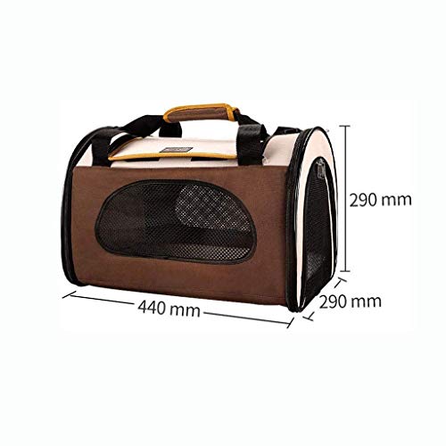 WYJJP El pequeño perro Mochila-senderismo o viajes Mochila, Mochila Transparente Airy Pet Travel Mochila