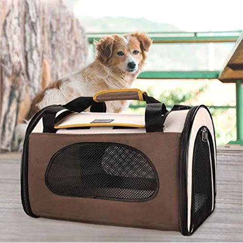 WYJJP El pequeño perro Mochila-senderismo o viajes Mochila, Mochila Transparente Airy Pet Travel Mochila