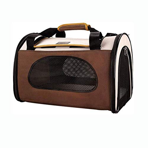 WYJJP El pequeño perro Mochila-senderismo o viajes Mochila, Mochila Transparente Airy Pet Travel Mochila