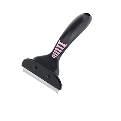 WYJJP Mascota Depilador Peine Gato Perro Peine Peine Peine Decoración Pelaje Perro Cepillo Herramienta Cabello Limpiador Gato Mascota Suministros (Color : B)