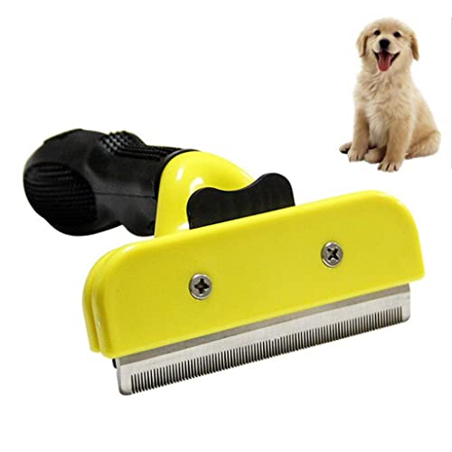 WYJJP Peine Para Perros De Acero Inoxidable Para Limpiar, Cepillo Para Depilación, Peines Para El Cuidado De Gatos, Herramienta Para Productos Para Mascotas (Size : Medium)