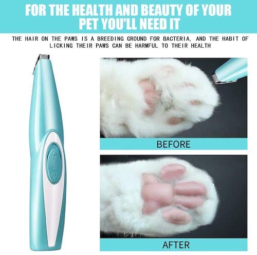 WZhen Recargable Eléctrico Mascota Clipper Perro Gato Peluquería Peine De Peluquería Clippers - China Verde Claro