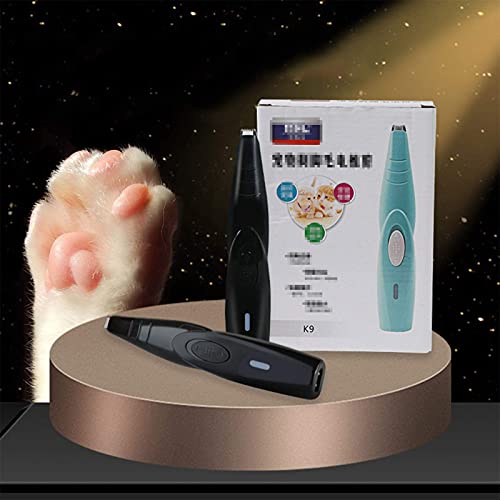 XBSXP Cortapelos eléctricos para Perros de Gran Potencia y bajo Ruido con Accesorios para Perros, Gatos, Pelo Alrededor de la Cara, Ojos, Orejas, Almohadillas para grupa