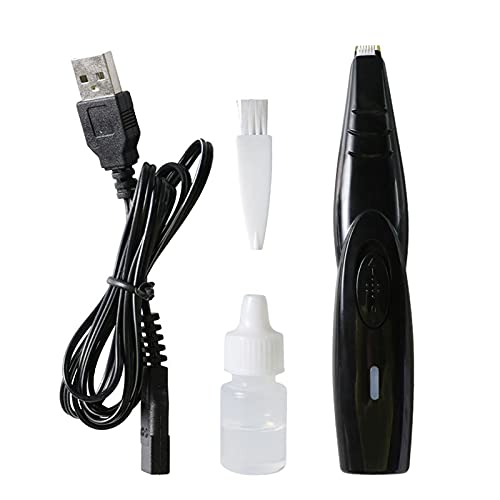 XBSXP Cortapelos eléctricos para Perros de Gran Potencia y bajo Ruido con Accesorios para Perros, Gatos, Pelo Alrededor de la Cara, Ojos, Orejas, Almohadillas para grupa