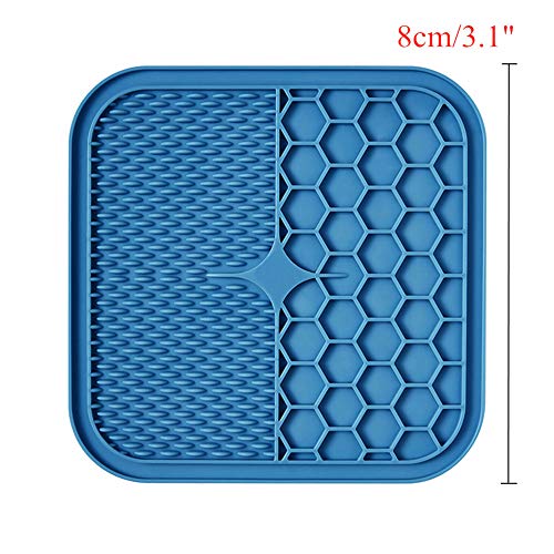 xihan123 Alfombra para Gatos Diseño De Material Impermeable Alfombrilla Gato Arenero Durable Alfombra Gatos para Ayudar A Promover El Desarrollo Intelectual B,Blue