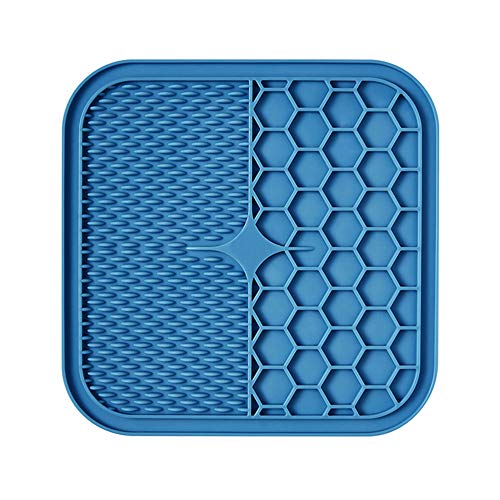 xihan123 Alfombra para Gatos Diseño De Material Impermeable Alfombrilla Gato Arenero Durable Alfombra Gatos para Ayudar A Promover El Desarrollo Intelectual B,Blue