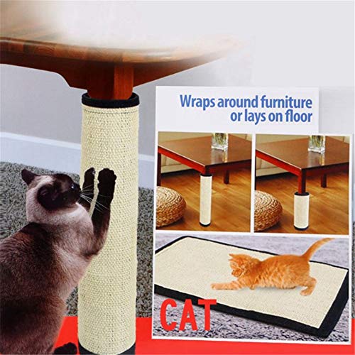 xihan123 Rascadores Gatos No Tóxico Rascador para Gato Sin Productos Químicos Arbol Rascador Gatos para Ejercita El Cerebro del Gato Despierta La Curiosidad del Gato a