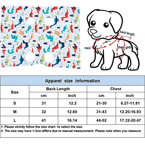 xihan123 Ropa Desinfectante Anti-lamido Traje De RecuperacióN para Perros Bolsa Protectora para Mascotas Paraliza para Evita Que Las Mascotas Lamen Las Heridas. b,41