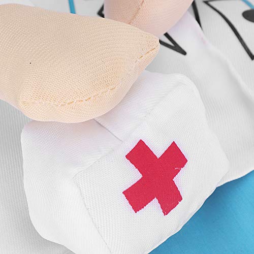 Xinapy Disfraz de Doctor de Gato Mini Ropa de Perro Gracioso Lindo Traje de Doctor Ropa de Disfraces de Tela para Halloween Vacaciones de Navidad