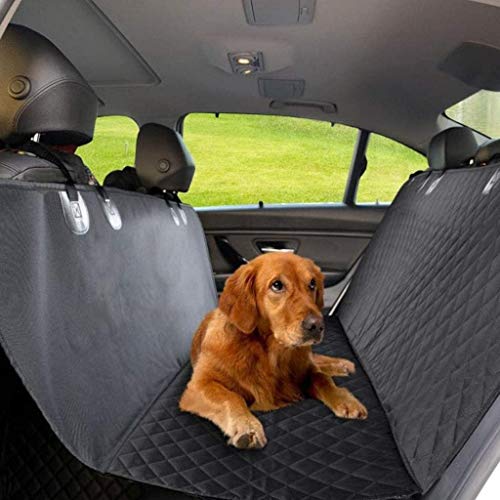 XIXIDIAN Cubierta del Asiento de automóvil for Perros, Cubierta de Asiento de Perro a Prueba de Agua for Asiento Trasero, Hamaca for Perros a Prueba de rasguños for automóviles, Camiones, Subo Vs, je