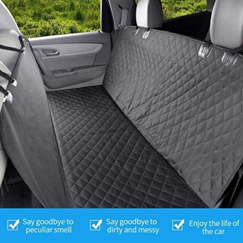 XIXIDIAN Cubierta del Asiento de automóvil for Perros, Cubierta de Asiento de Perro a Prueba de Agua for Asiento Trasero, Hamaca for Perros a Prueba de rasguños for automóviles, Camiones, Subo Vs, je
