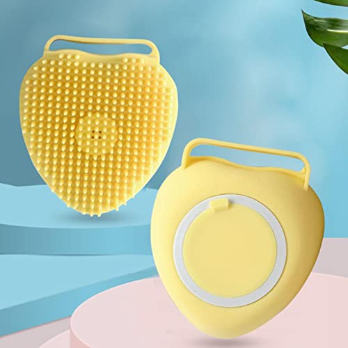 XKUN Cepillo para Perros 3P Bathroom Puppy Big Dog Cat Bath Bath Massage Gloves Cepillo Soft Safety Silicone Accesorios para Mascotas para Perros Herramientas De Gatos-E,3 Pieces
