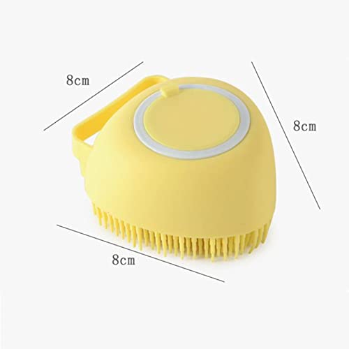 XKUN Cepillo para Perros 3P Bathroom Puppy Big Dog Cat Bath Bath Massage Gloves Cepillo Soft Safety Silicone Accesorios para Mascotas para Perros Herramientas De Gatos-E,3 Pieces