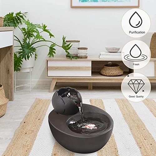 XUNMAIFLB Dispensador De Agua Inteligente Cat Dispensador De Agua De Cerámica Filtro De Agua Potable para Gatos Fuente De Agua Circulante Automática