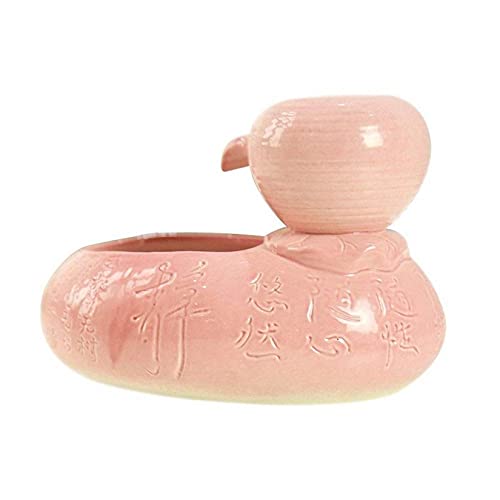 XUNMAIFLB Fuente De Agua para Mascotas De Cerámica, Fuente De Agua para Mascotas Automática Eléctrica, Cuenco De Agua De Fuente De Porcelana Ultra Silencioso para Gatos Y Perros, Pink