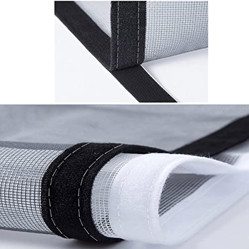 XWanitd Redes de balcón para gatos, protección de malla para protección de gatos, mosquitera, antiarañazos, mordeduras, tamaño de bricolaje (60 x 100 cm)