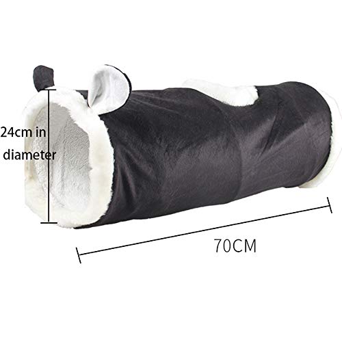 XXCC Túnel para Gato,Túnel para Gatos,Nido para Mascotas,Canal para Juguetes para Gatos,túnel de un Solo Paso,Túnel para Gato