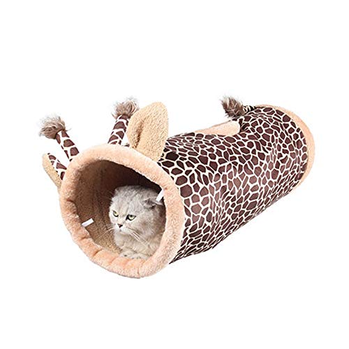 XXCC Túnel para Gato,Túnel para Gatos,Nido para Mascotas,Canal para Juguetes para Gatos,túnel de un Solo Paso,Túnel para Gato