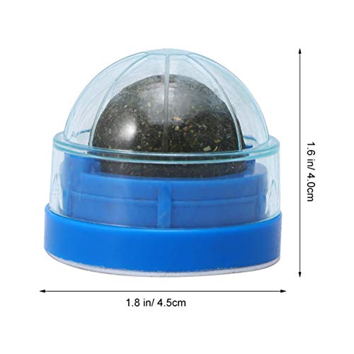 XYSQWZ 2PCS Cat Licking Mint Ball Gota Natural Cat Catnip Candy Actinidia Polygama Cat Snacks Digestive Aids Cat Treats Suministros para Mascotas para Gatos