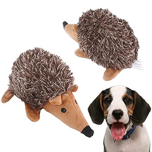Xzbling Juguetes para Masticar para Perros, Muñeco Erizo Juguetes Interactivos para Perros, Juguetes Vocales para Mascotas Seguros Y Duraderos Juguetes para Rechazar Los Dientes para Perros