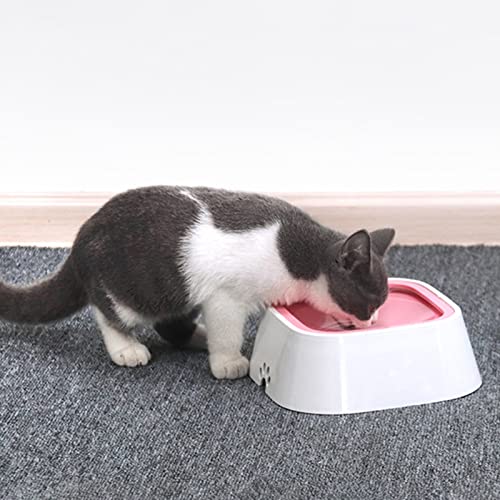 YAMIA1115 Fuente para Beber para Mascotas Recipiente de Agua Flotante Fuente para Beber para Perros y Gatos El Recipiente para Gatos del Comedero de Agua Puede
