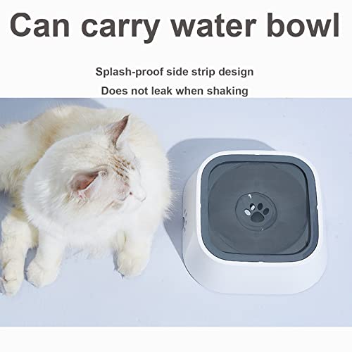 YAMIA1115 Fuente para Beber para Mascotas Recipiente de Agua Flotante Fuente para Beber para Perros y Gatos El Recipiente para Gatos del Comedero de Agua Puede