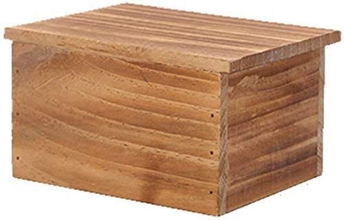 YAOUFBZ Material Natural Casas de erizos para jardín Impermeable,erizos Refugio de hibernación Casa de Animales pequeños Caja de erizos Casa para Gatos al Aire Libre Verano Invierno Dormi.