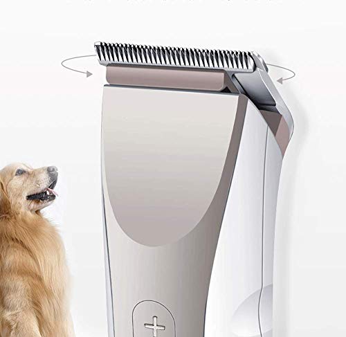 YãV Mascota Cortadora de Cabello eléctrica Cara y Oreja Pelo Recortadora de Perro Maquinilla de Afeitar Cortadora de Pelo Mascota Recortadora de Pelo Herramientas de Aseo