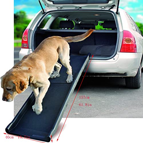 Yedaoiu Vehículo de Viaje de la Escalera de Mascotas para Excursionismo Escalada de la Escalera Plegable Pet Pet Superior Mate Mate ANTEL NO SLIQUE Pet DE Amigo,Negro
